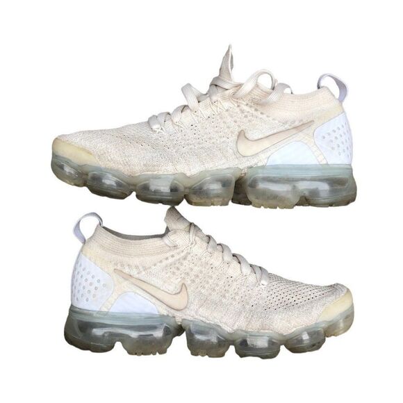 Rare 2017 Nike Air VaporMax 2 Light Cream Size 8W - Picture 8 of 16